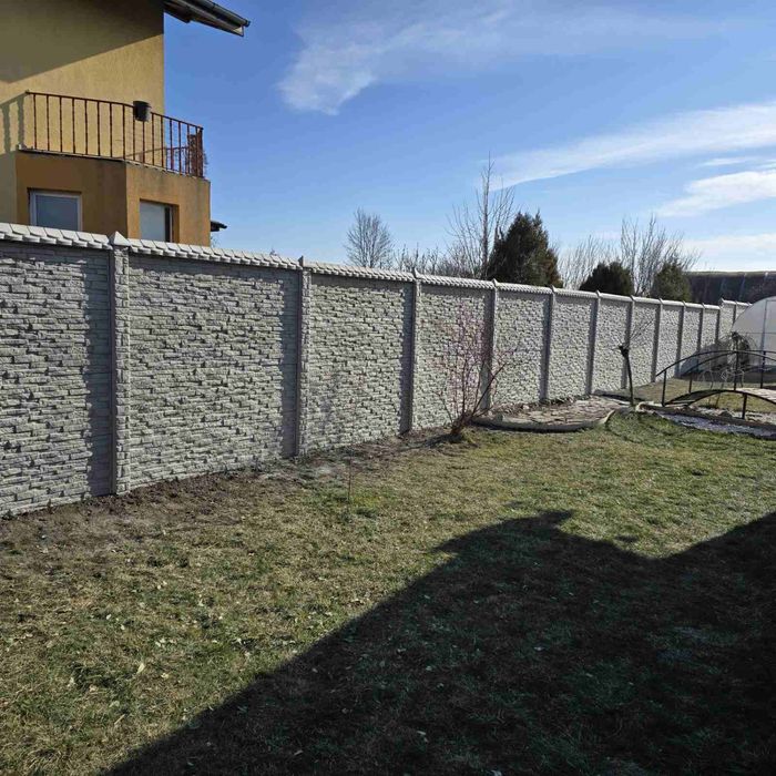 Армирани бетонни панелни огради.