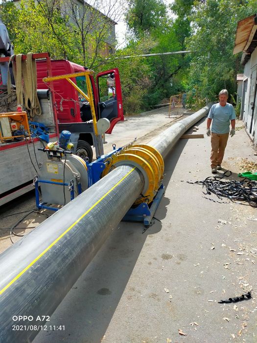 Пайка полиэтиленовых труб