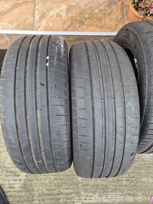 Jante tabla R16 5x112 cu anvelope vara 205/55R16