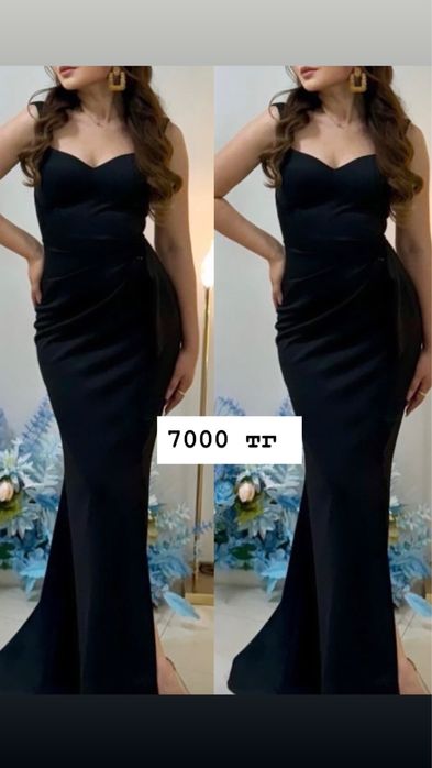 Все вечерние платья по 5000 тг