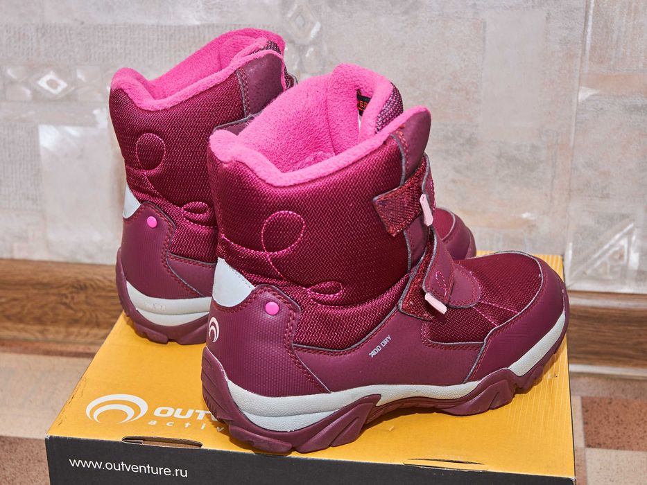 Ботинки утепленные для девочек Outventure Snowbreaker