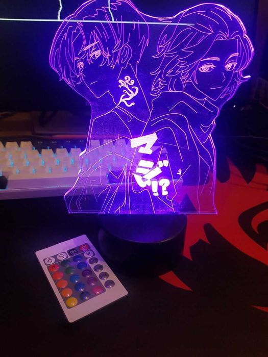 Led лампа на аниме tokyo revengers