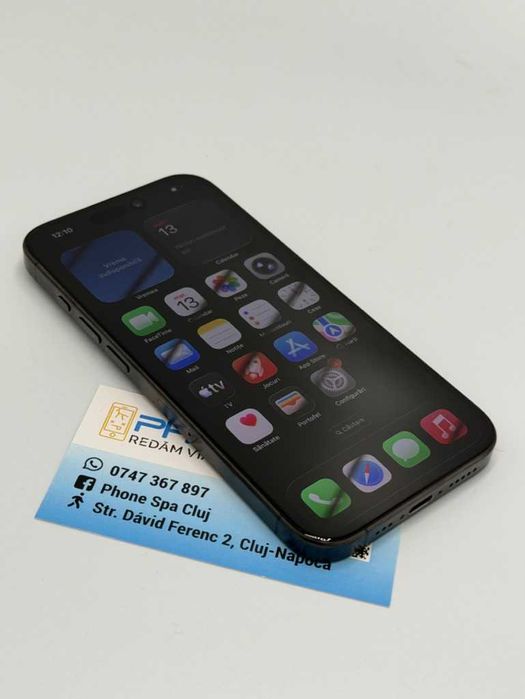 iPhone 15 Pro 256GB 100%- Din magazin,cu garantie! RATE TBI !