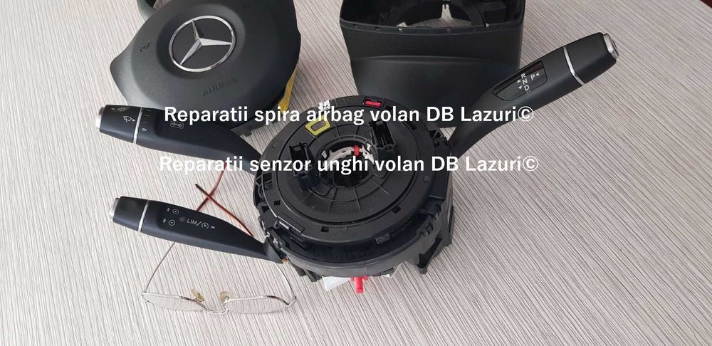 Reparatii SAS spira volan Mercedes GLC W253 senzor unghi volan