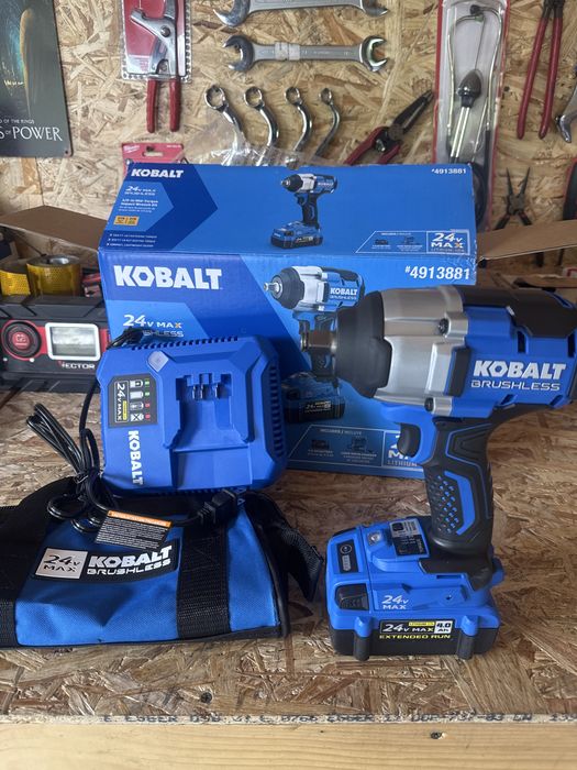 Impact Kobalt 24v brushless USA 880nm