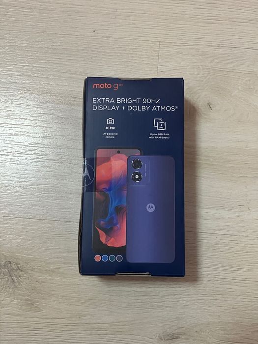 Ново! Motorola g04