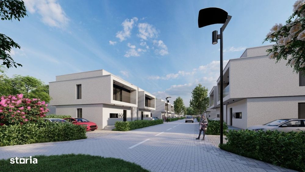 Vilă nouă, 3 dormitoare, 2 băi, 120 mp utili – Drăgășani