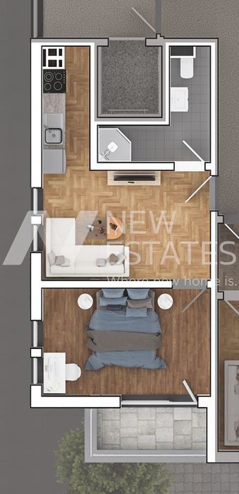 Продава се Двустаен апартамент в София, Лозенец - 78 кв.м за 2792 €/кв.м - Снимка #1