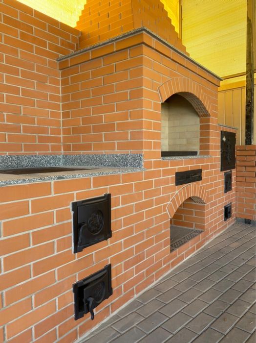 Комплекс барбекю с навесом