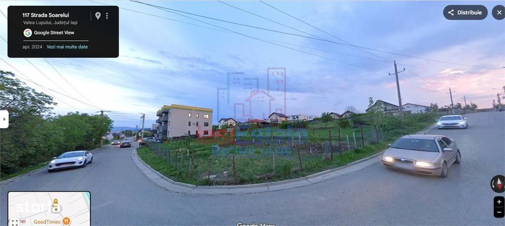 Valea Lupului str Victorie colt cu Str Soarelui TEREN 603mp intravilan