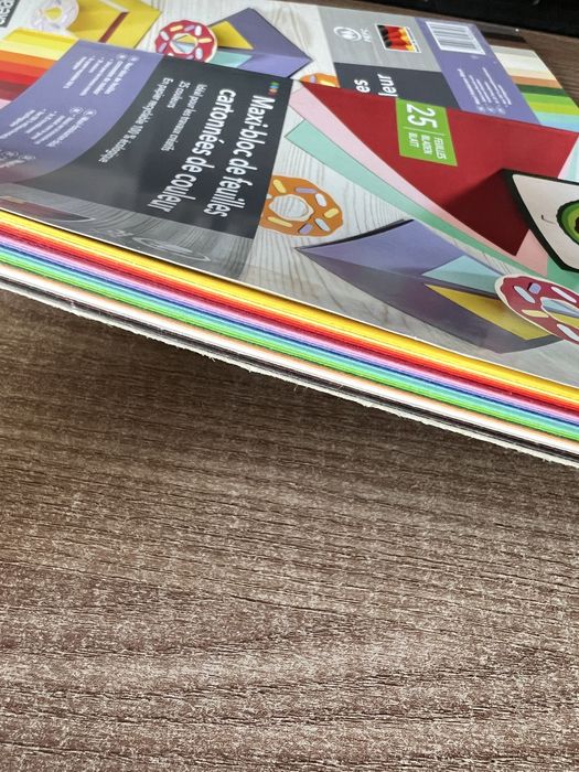 Цветный Картон. Производство Германия