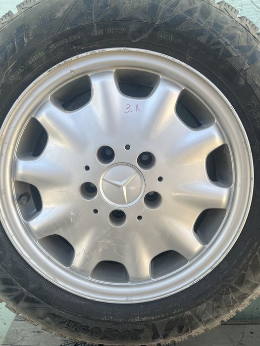Диски с покрышками мерседес