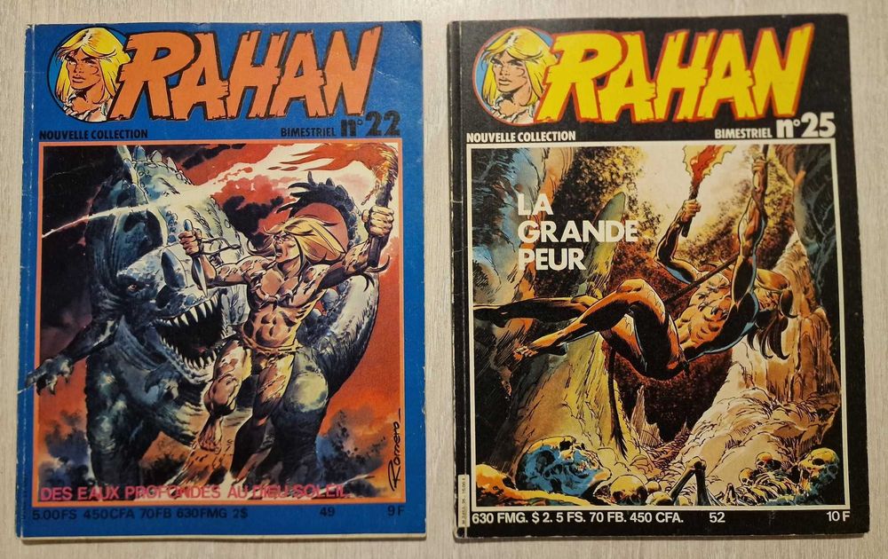 Reviste Rahan Nouvelle Collection, limba franceză, 1978-1982