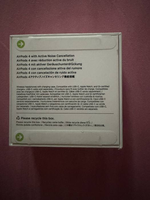 AirPods 4 чисто нови