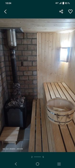 Здаётся баня на дровах!