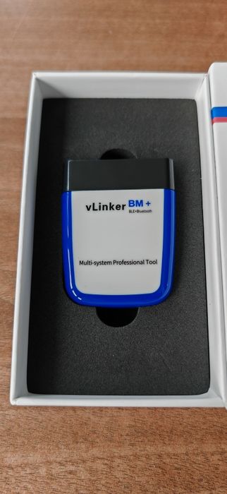 Diagnoza BMW VGate Vlinker BM+ BT  Bimmecode iOS Android NOU