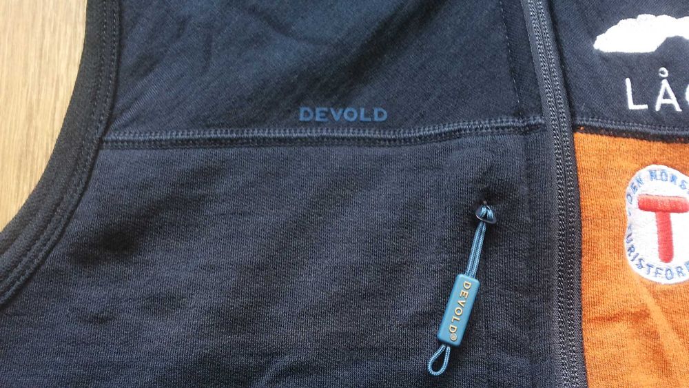 DEVOLD NIBBA PRO VEST 100% Extra Fine Merino Wool размер S / M елек 100% Мерино вълна - 1388