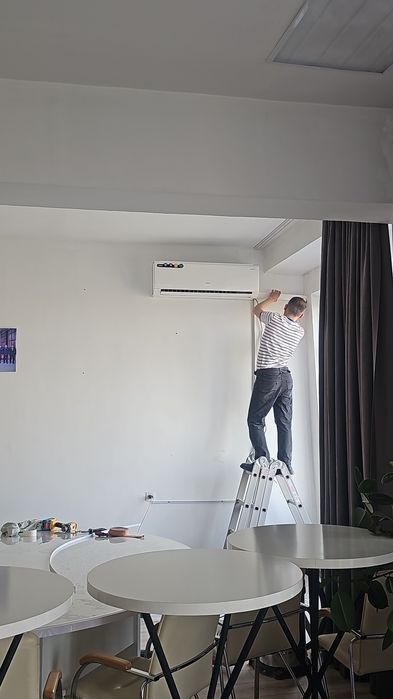 Установка кондиционера