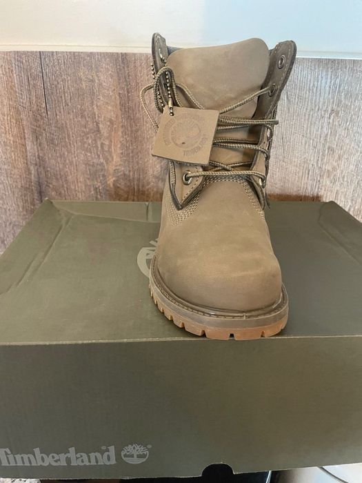 timberland 6 heritage premium waterproof boot olive nubuck -от Австрия