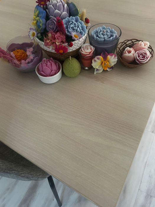 Ръчно изработена ароматна свещ