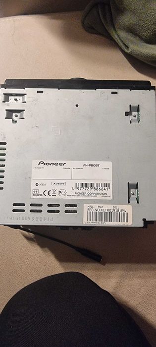 Pioneer cd fh-p80bt
