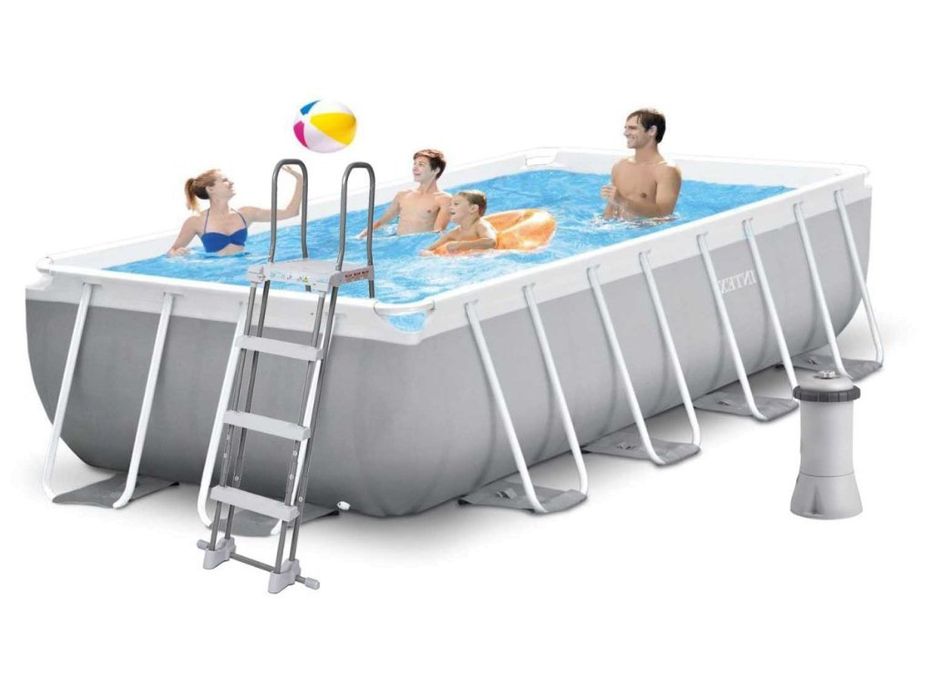 Intex 488x244x107 каркасный бассейн комплект