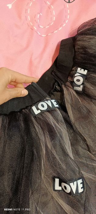 Пола тип пачка от тюл