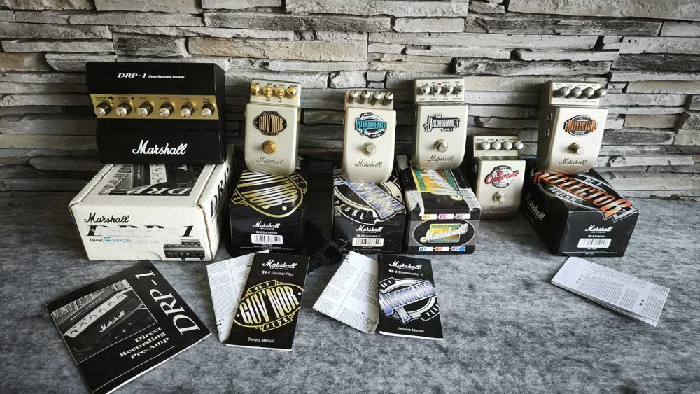 Pedale chitară Marshall Bluesbreaker Jackhammer ED-1 Compressor Reflector Reverb