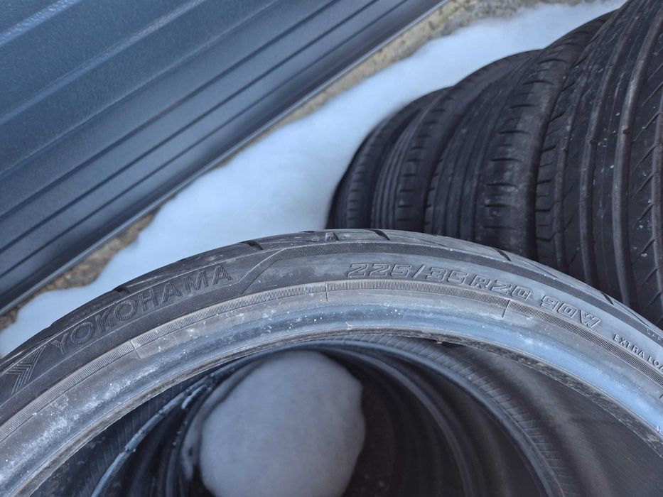 4 Anvelope VARA - 225/35/20 - 255/30/20 - YOKOHAMA CA NOI DOT 19 21