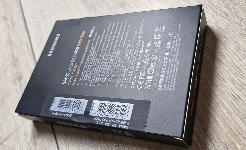 SSD Samsung 970EVO Plus 500GB