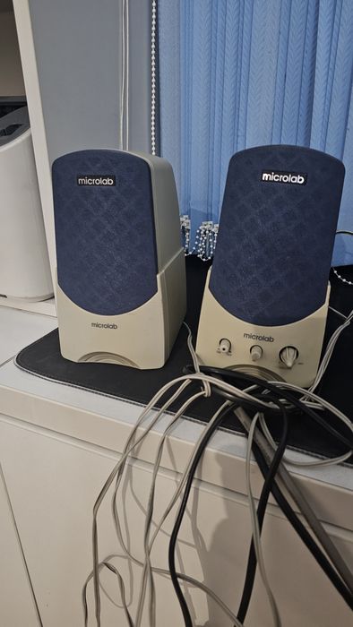 Колонки Microlab для компьютера.

Вс