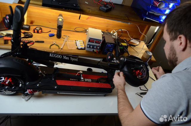 Ремонт самокатов и скутеров