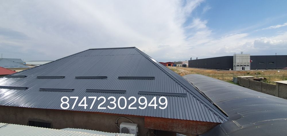 Покраска крыш быстро качественно