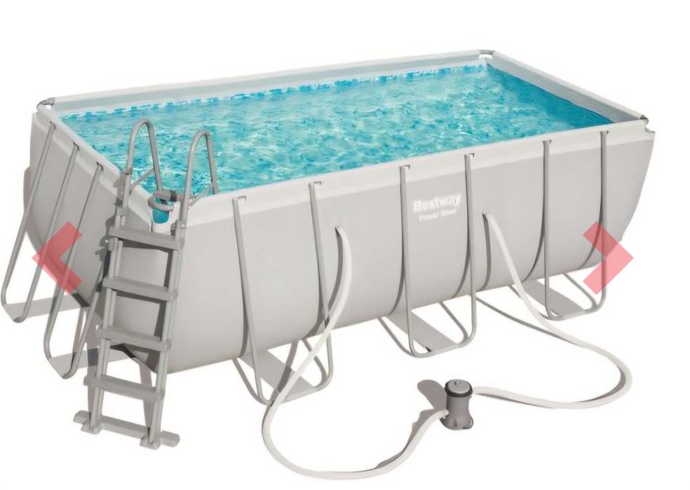 Vand piscina cadru metalic Bestway