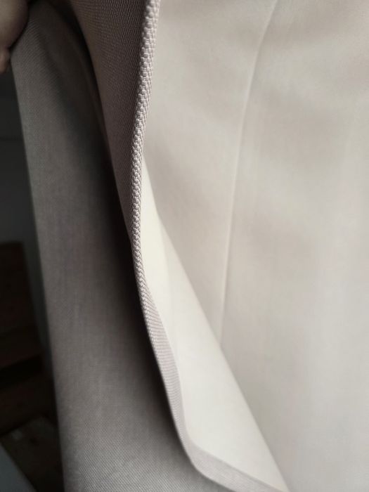 Vand galerie dubla cu perdele si draperii blackout incluse