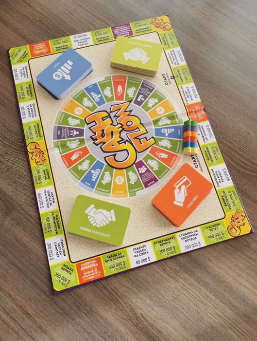 "ПОТОЦИ ПАРИ" - Робърт Кийосаки, настолна игра, бордова игра.