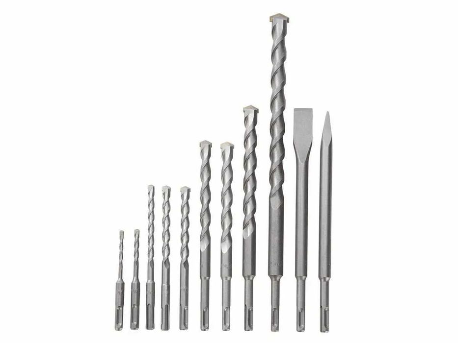 Set de burghie si dalti Parkside sds plus , 11 piese, 5-22mm, cutie