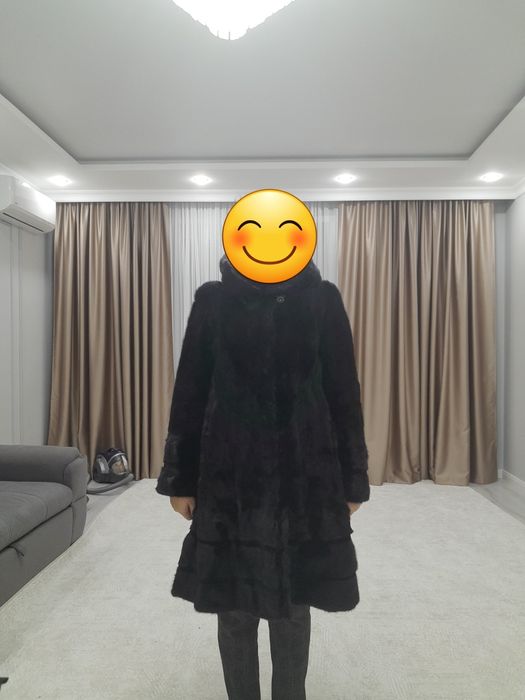 Шуба норковая б/у