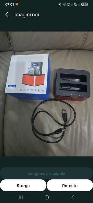 Statie de clonare hdd/ssd la 80lei