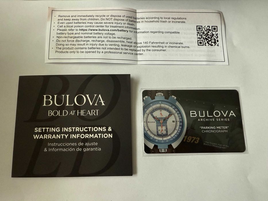 Часовник BULOVA 98B390 Limited Edition