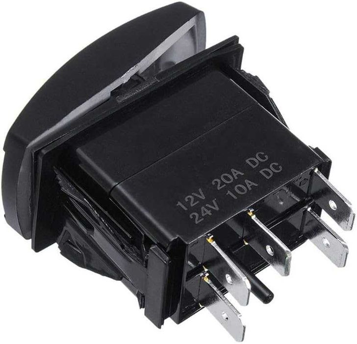 Копче/Превключвател за вграждане 12/24V с LED индикатор.