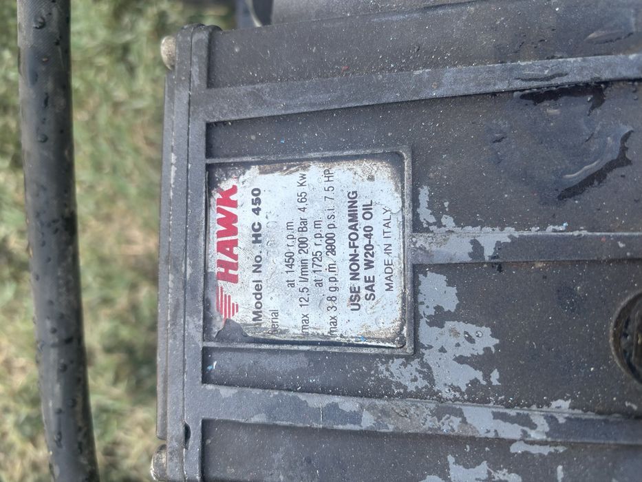 Vand Pompa Aparat de Spalat cu Presiune Trifazic Hawk HC 450