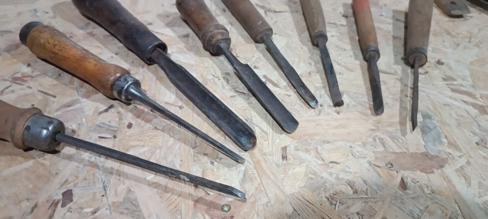 Ретро дърводелски длета