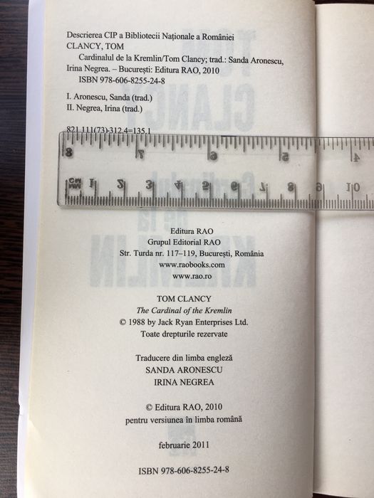 Tom Clancy - Cardinalul de la Kremlin