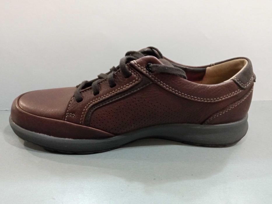 ПРОМОЦИЯ 20% Clarks N40 Uk 6,5.Ежедневни пролетни обувки Ест.кожа.