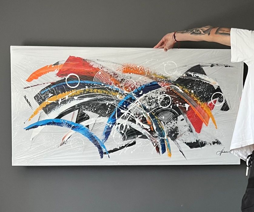 Голяма картина без външна рамка