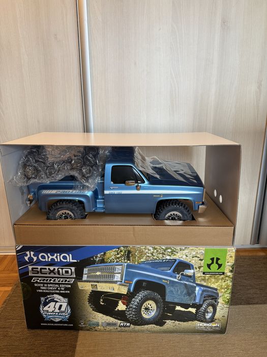 1/10 SCX10 III Pro-Line 1982 Chevy K10 4X4 Rock Crawler Brushed masina