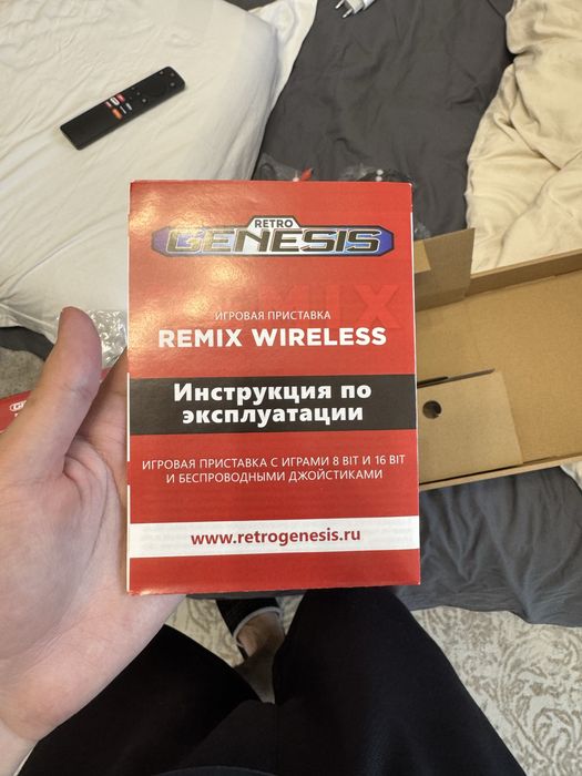 Retro Genesis Remix Wireless 8+16Bit + 600 игр
