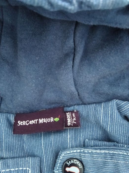 Geaca Sergent Major jacheta bebe 9 -12 luni 71 cm