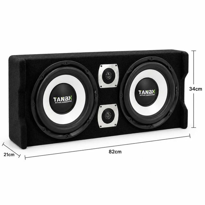 Субуфер 12 инча" 1800W Бас каса